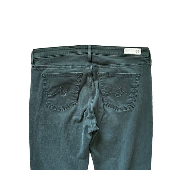 AG ADRIANO GOLDSCHMIED The Stevie Ankle Jean Green Size 29 - Picture 4 of 7